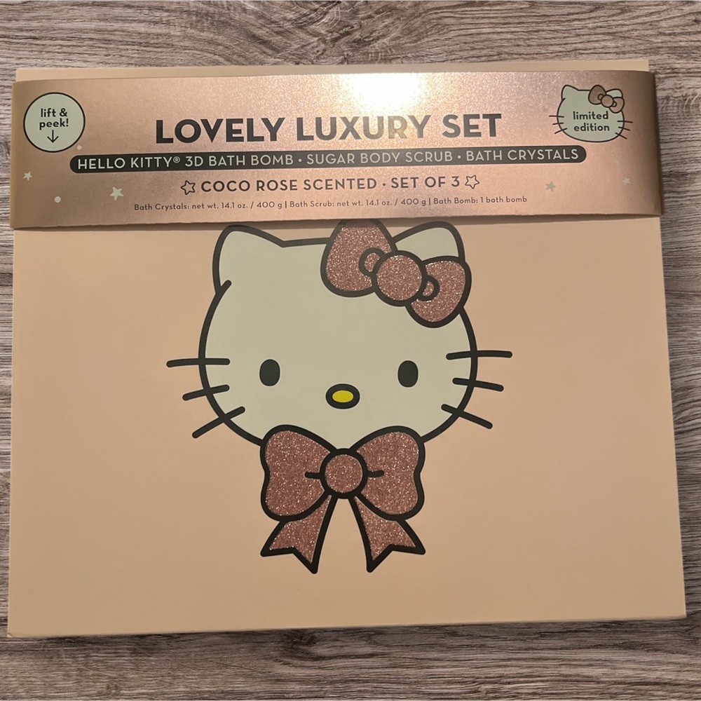 The Crème Shop Hello Kitty Limited Edition Lovely Luxury Set